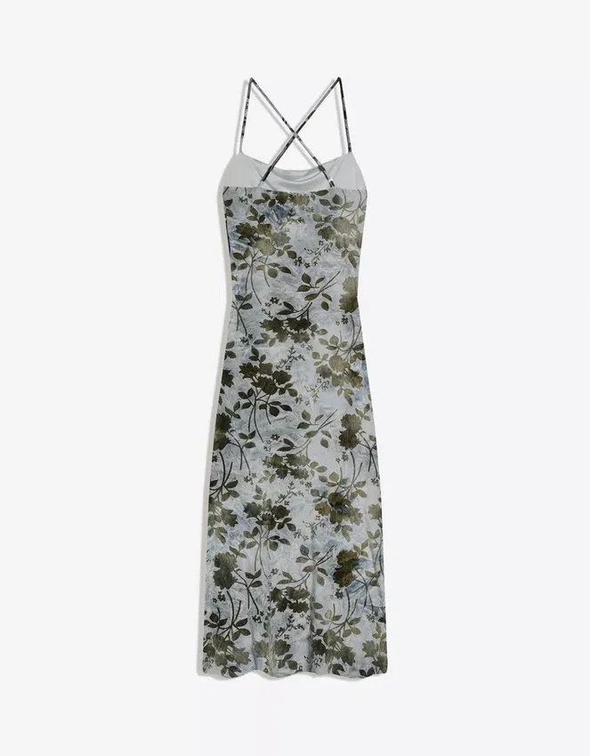 Bedrucktes Midikleid Bedrucktes Midikleid