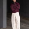 Bedrucktes Sweatshirt mit Reißverschluss Bedrucktes Sweatshirt mit Reißverschluss