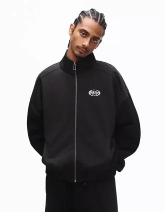 Bedrucktes Sweatshirt mit Reißverschluss – Sweatshirts und Hoodies – Herren