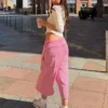Bermudashorts aus Plüsch mit Fading-Effekt Bermudashorts aus Plüsch mit Fading-Effekt