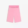 Bermudashorts aus Plüsch mit Fading-Effekt Bermudashorts aus Plüsch mit Fading-Effekt