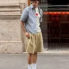 Bermudashorts mit Washed-Effekt Aries X Bershka Bermudashorts mit Washed-Effekt Aries X Bershka