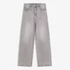 Bestickte Super-Baggy-Jeans