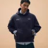 Bestickter Hoodie in Boxy-Fit-Passform – Sweatshirts und Hoodies