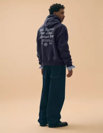Bestickter Hoodie in Boxy-Fit-Passform – Sweatshirts und Hoodies