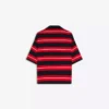 Besticktes gestreiftes Kurzarm-Poloshirt – T-Shirts und Poloshirts Besticktes gestreiftes Kurzarm-Poloshirt – T-Shirts und Poloshirts