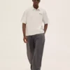 Besticktes Kurzarm-Poloshirt – Hemden – Herren