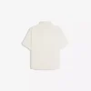 Besticktes Kurzarm-Shirt mit gerader Fit-Passform – Hemden – Herren Besticktes Kurzarm-Shirt mit gerader Fit-Passform – Hemden – Herren