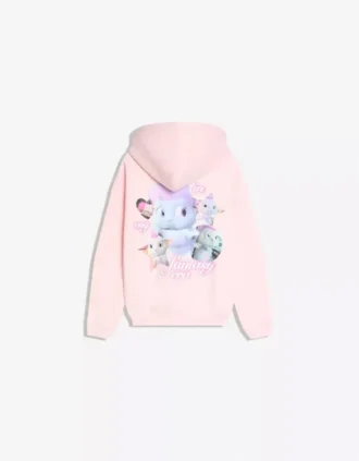 Bibble Print Hood Sweatshirt mit Kapuze – Tops und Bodys