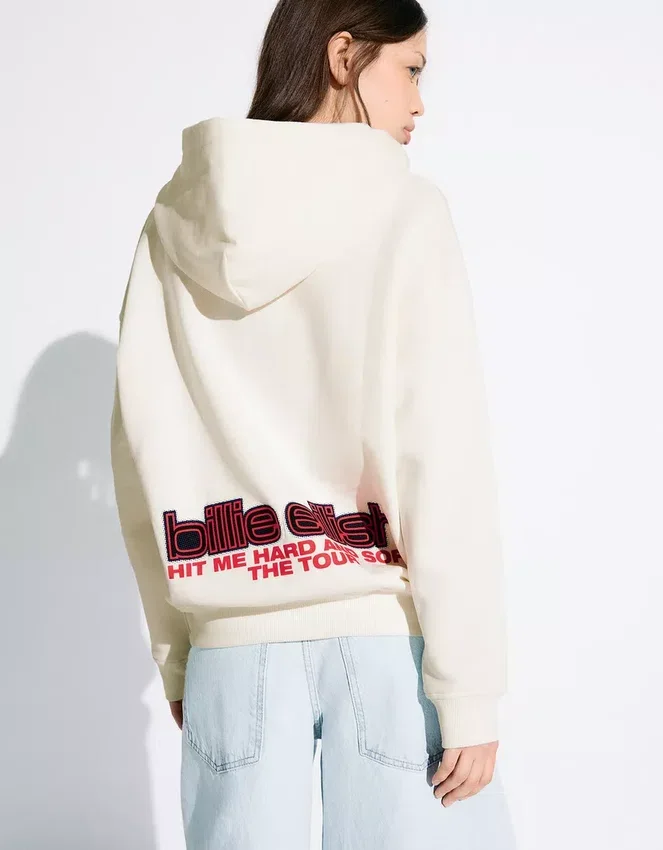 Billie Eilish Print Hoodie Billie Eilish Print Hoodie