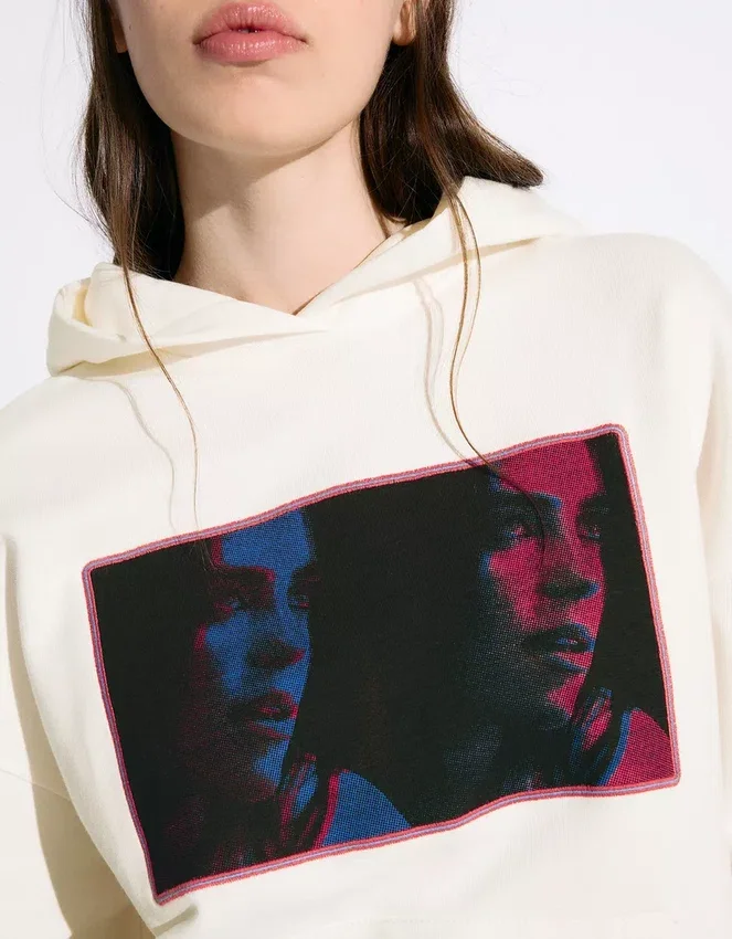 Billie Eilish Print Hoodie Billie Eilish Print Hoodie