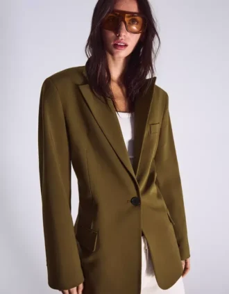 Blazer mit Schnalle am Rücken – Jacken und Trenchcoats