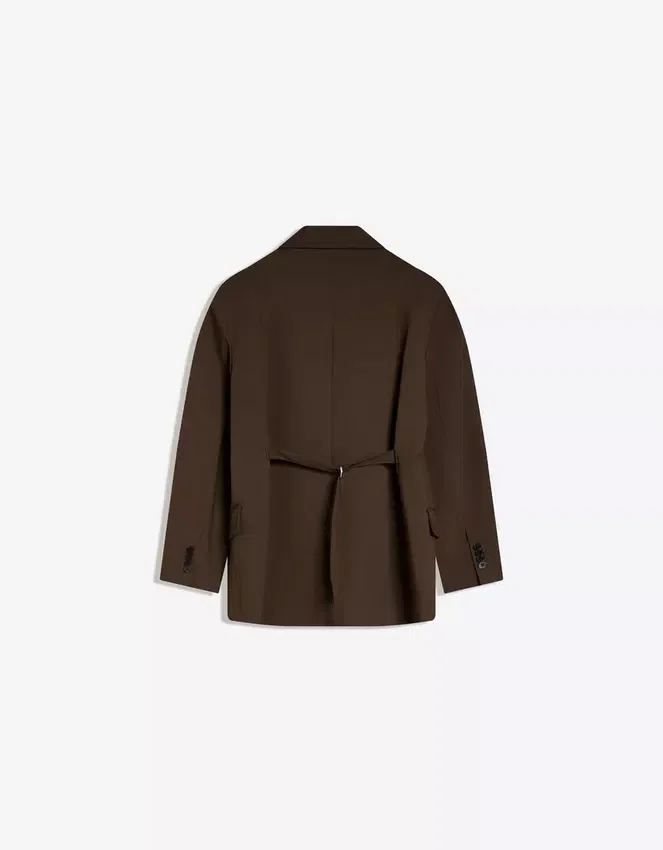 Blazer mit Schnalle am Rücken – Jacken und Trenchcoats Blazer mit Schnalle am Rücken – Jacken und Trenchcoats