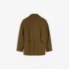 Blazer mit Schnalle am Rücken – Jacken und Trenchcoats Blazer mit Schnalle am Rücken – Jacken und Trenchcoats