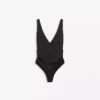 Bodysuit mit gerafften Trägern Bodysuit mit gerafften Trägern