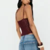 Bodysuit mit Spitzen-Trägern Bodysuit mit Spitzen-Trägern