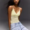 Bodysuit mit Spitzen-Trägern Bodysuit mit Spitzen-Trägern