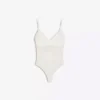 Bodysuit mit Spitzen-Trägern Bodysuit mit Spitzen-Trägern