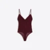 Bodysuit mit Spitzen-Trägern Bodysuit mit Spitzen-Trägern