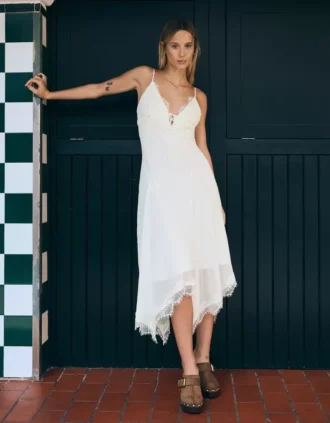Boho-Midi-Kleid
