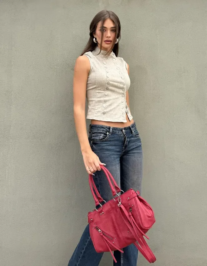 Bootcut-Jeans mit niedriger Leibhöhe Bootcut-Jeans mit niedriger Leibhöhe