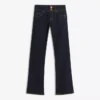 Bootcut-Jeans mit niedriger Leibhöhe und Patten Bootcut-Jeans mit niedriger Leibhöhe und Patten