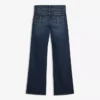 Bootcut-Jeans mit niedriger Leibhöhe und Patten – Hose