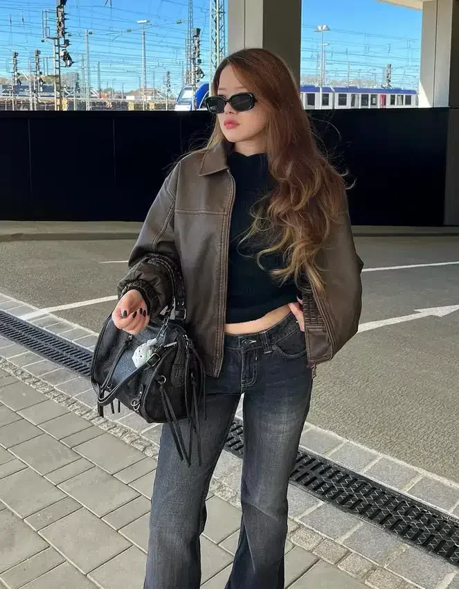 Bowling-Tasche im Used-Look mit Trägern – Accessoires Bowling-Tasche im Used-Look mit Trägern – Accessoires