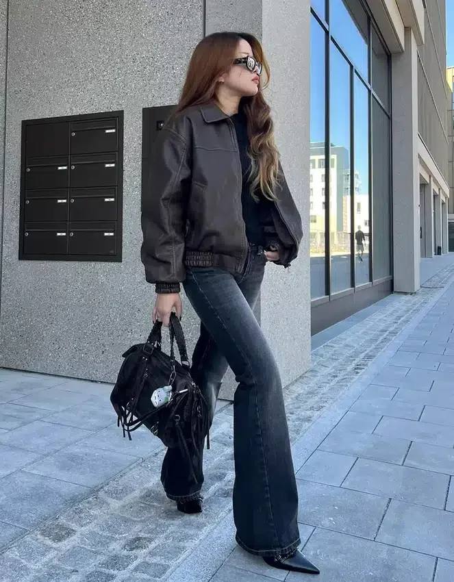 Bowling-Tasche im Used-Look mit Trägern – Accessoires Bowling-Tasche im Used-Look mit Trägern – Accessoires