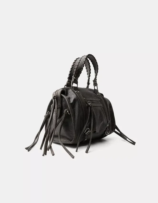 Bowling-Tasche im Used-Look mit Trägern – Accessoires Bowling-Tasche im Used-Look mit Trägern – Accessoires