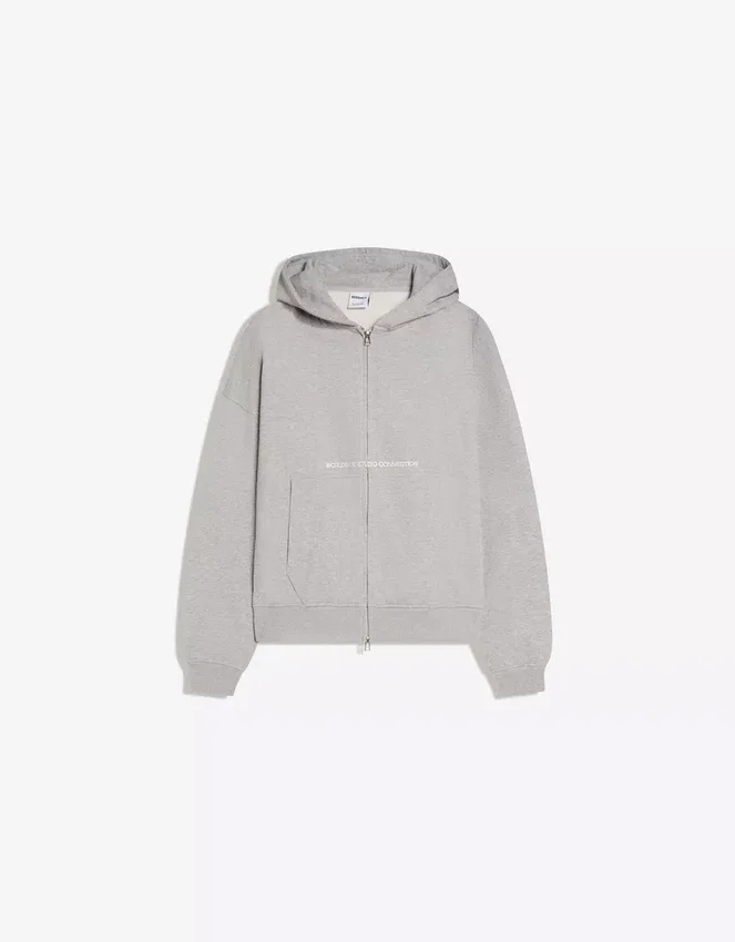 Boxy Fit Cropped Sweatshirt mit Reißverschluss und Aufdruck – Sweatshirts und Hoodies Boxy Fit Cropped Sweatshirt mit Reißverschluss und Aufdruck – Sweatshirts und Hoodies