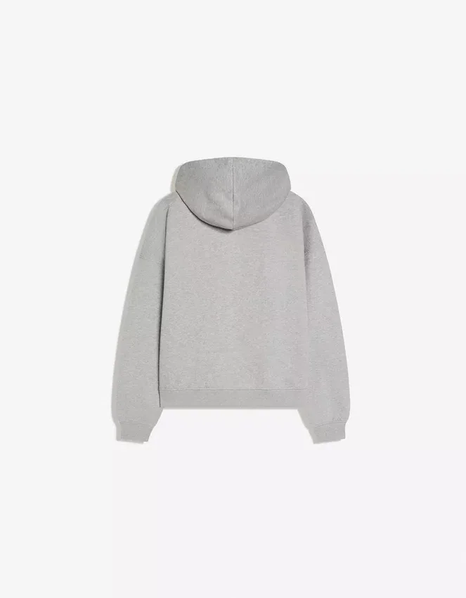 Boxy Fit Cropped Sweatshirt mit Reißverschluss und Aufdruck – Sweatshirts und Hoodies Boxy Fit Cropped Sweatshirt mit Reißverschluss und Aufdruck – Sweatshirts und Hoodies