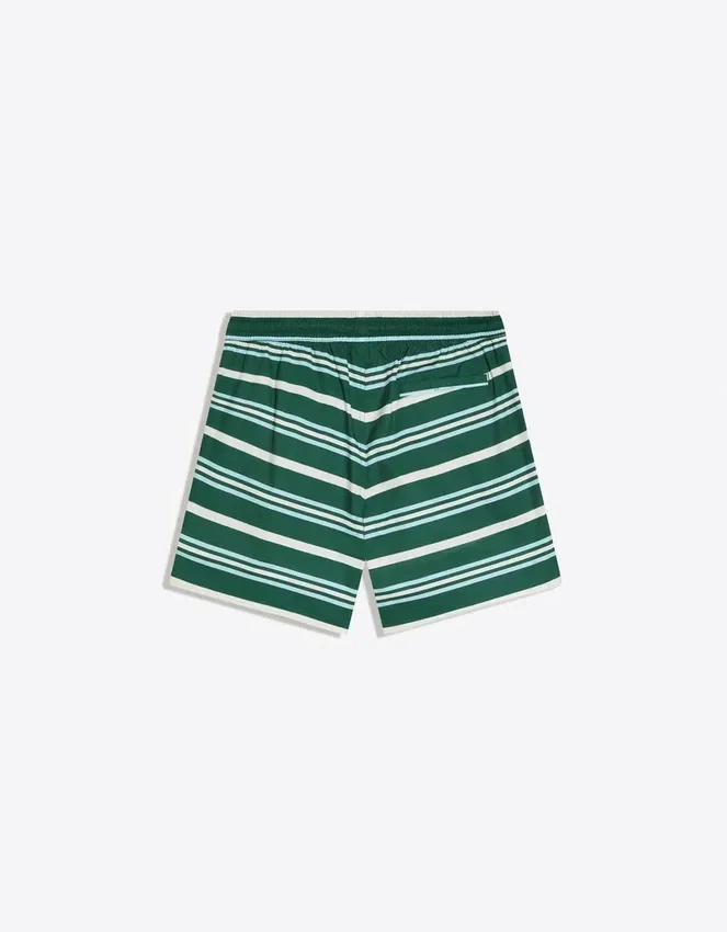 Boxy Fit gestreifte Badehose – Bershka Lovers Boxy Fit gestreifte Badehose – Bershka Lovers