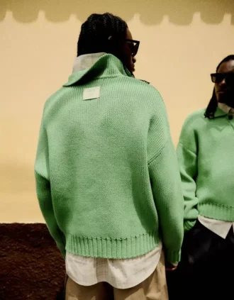 Boxy-Poloshirt-Pullover