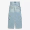 Boyfriend-Jeans mit niedriger Leibhöhe und Sternen Boyfriend-Jeans mit niedriger Leibhöhe und Sternen