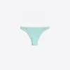 Brazilian-Slip aus Mesh und Spitze