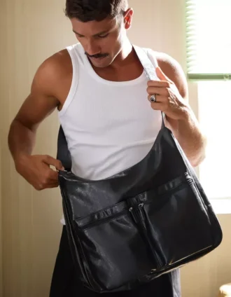 Bucket Bag mit zwei Taschen – Accessoires – Herren