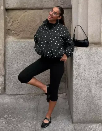 Capri-Hose mit geschlitzten Säumen – #Bershkastyle – Damen