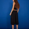Caprihose mit tiefem Schritt Caprihose mit tiefem Schritt