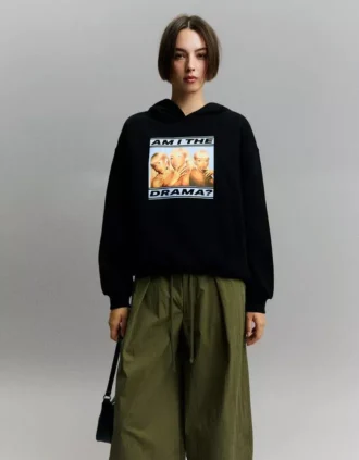Cardi B Hoodie mit Aufdruck