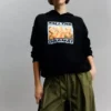 Cardi B Hoodie mit Aufdruck Cardi B Hoodie mit Aufdruck
