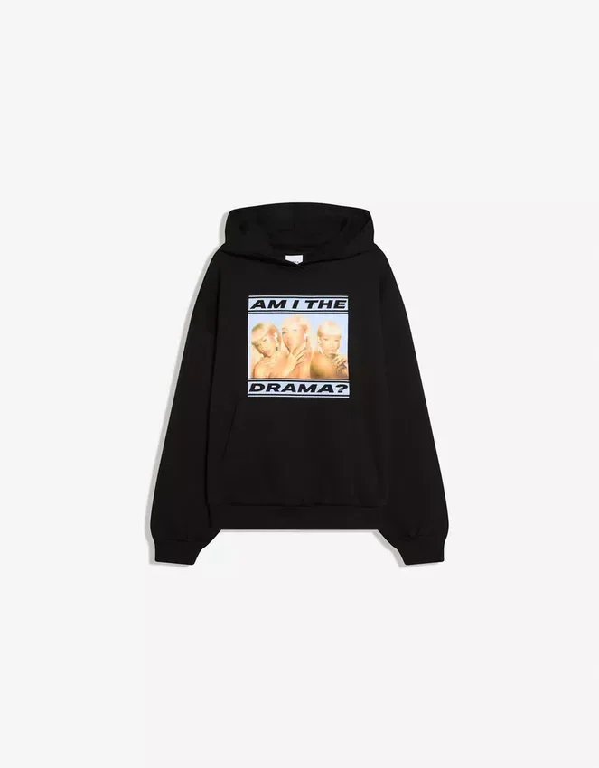 Cardi B Hoodie mit Aufdruck Cardi B Hoodie mit Aufdruck