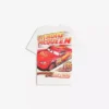 Cars Oversize-T-Shirt mit kurzen Ärmeln und Aufdruck – Damen