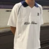 Contrast Retro Sport Polohemd – T-Shirts und Poloshirts