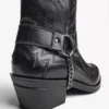 Cowboy-Stiefel mit Kettenverzierung – Stiefeletten – Herren Cowboy-Stiefel mit Kettenverzierung – Stiefeletten – Herren