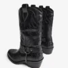 Cowboy-Stiefel mit Kettenverzierung – Stiefeletten – Herren Cowboy-Stiefel mit Kettenverzierung – Stiefeletten – Herren