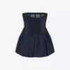 Denim-Ballon-Minikleid – Kleider und Overalls