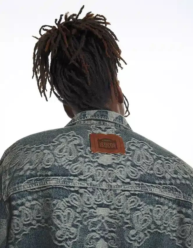 Denim-Jacke Aries X Bershka – Herren Denim-Jacke Aries X Bershka – Herren