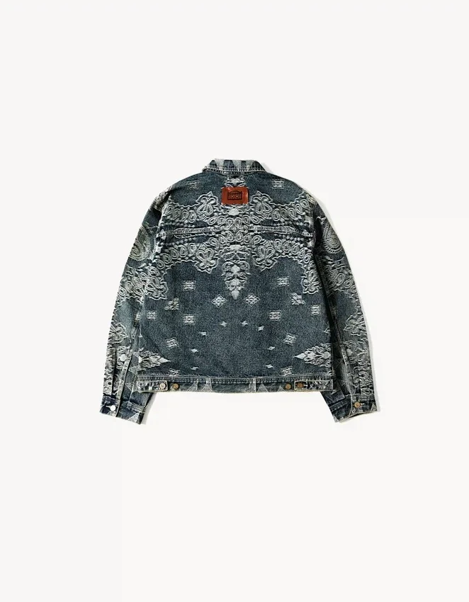 Denim-Jacke Aries X Bershka – Herren Denim-Jacke Aries X Bershka – Herren
