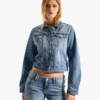 Denim-Jacke – Jacken und Trenchcoats – Damen Denim-Jacke – Jacken und Trenchcoats – Damen